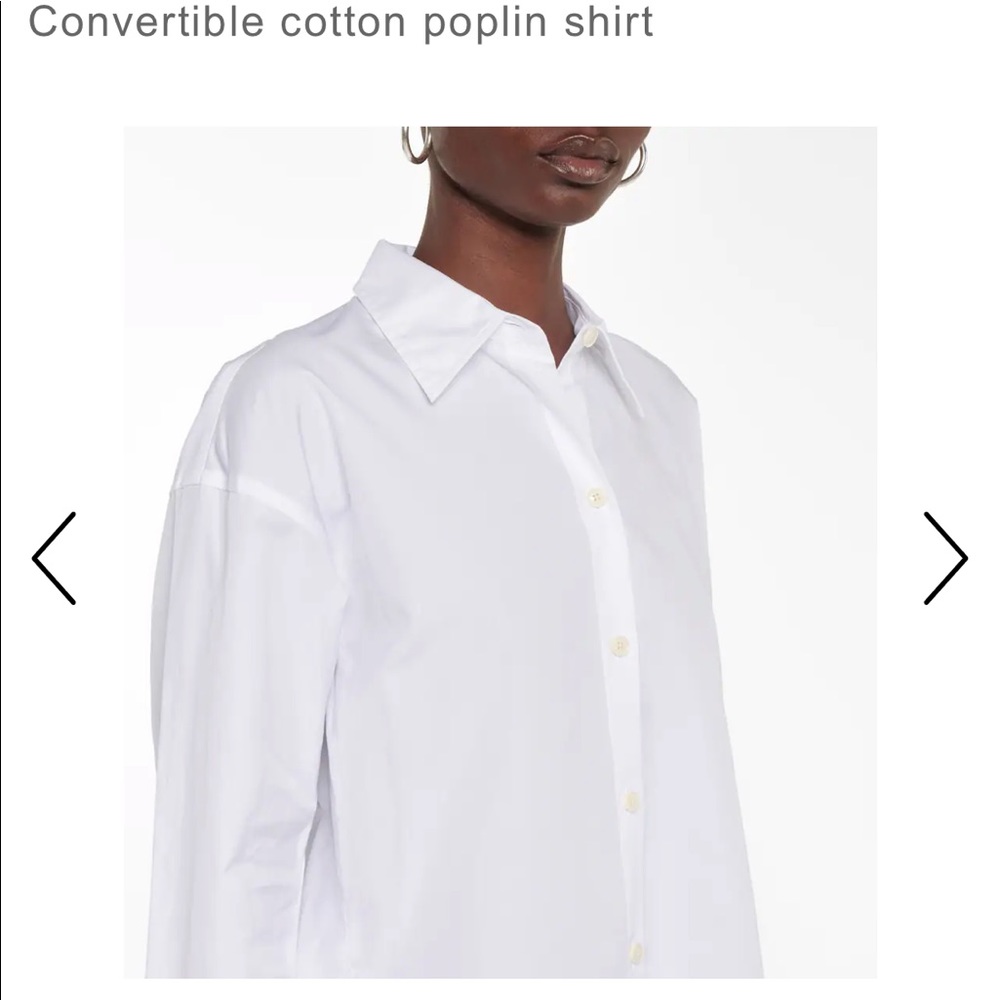 Vince Convertible Cotton Botton-up Shirt